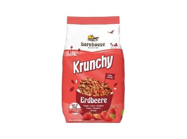 Barnhouse Muesli Krunchy Fresas Bio 375G