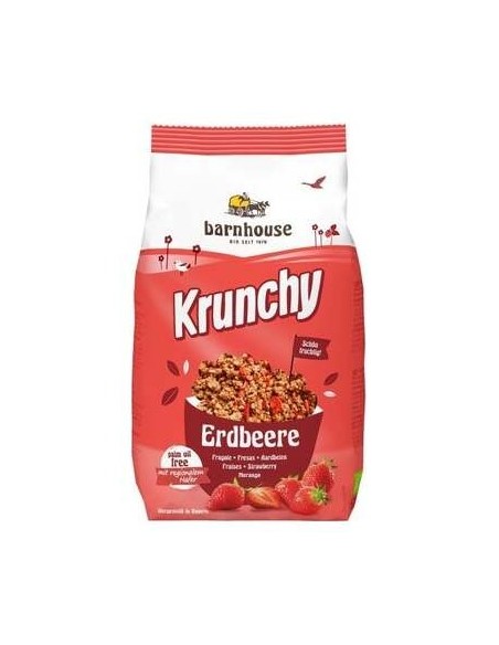 Barnhouse Muesli Krunchy Fresas Bio 375G