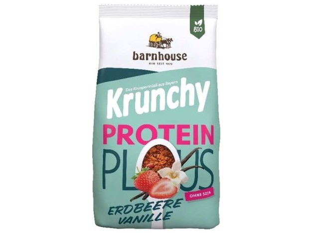 Barnhouse Muesli Krunchy Protein Plus Fresa...