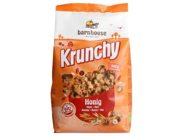 Barnhouse Muesli Krunchy Miel Eco 600G