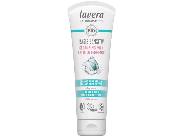 Lavera Basis Sensitiv Cleansing Milk Aloe +...