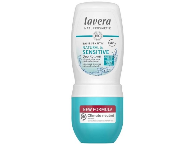 Lavera Desodorante Roll-On 48H Basis Sensitive...
