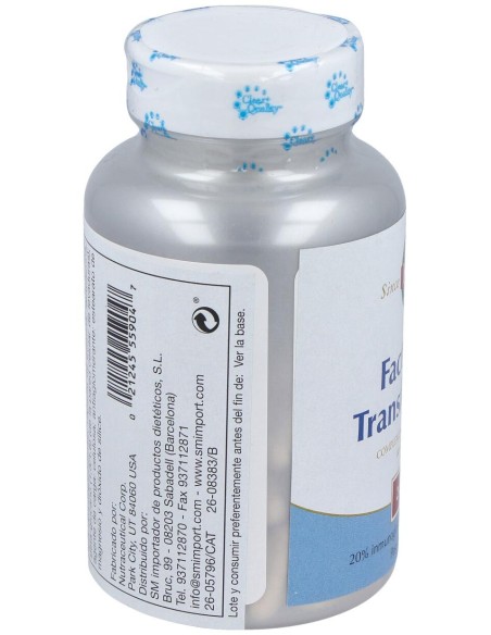Solaray Factores Transferencia 60 Cap