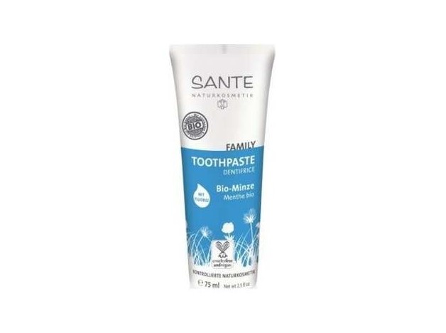 Dentifrico Menta Con Fluor 75Ml. - Sante...