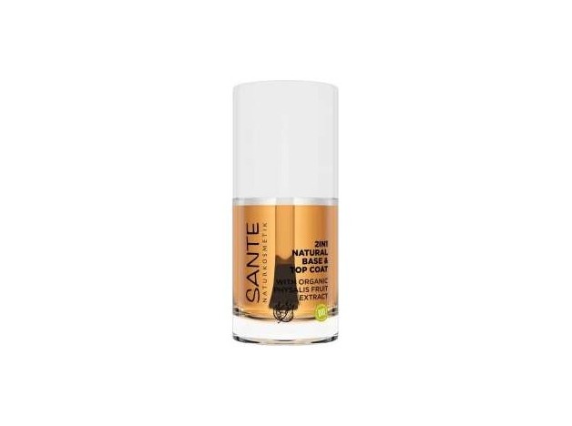 Sante Base Y Top Coat Esmalte Uñas Natural 2 En...