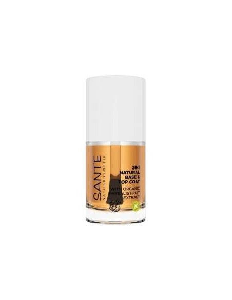 Sante Base Y Top Coat Esmalte Uñas Natural 2 En 1 10Ml