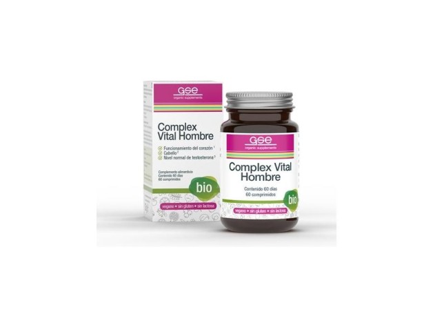 Complex Vital Hombre 60Comp. Bio Vegan