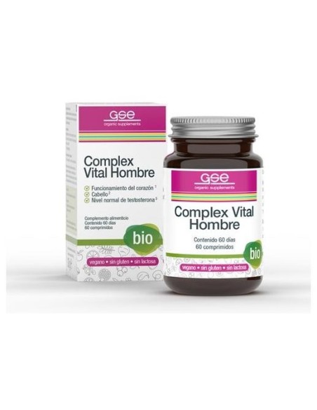 Complex Vital Hombre 60Comp. Bio Vegan