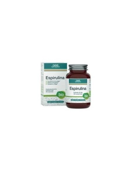 Gse Espirulina Bio Vegan 240Comp