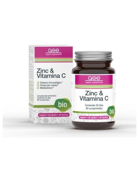 Zinc+Vitamina C 60Comp. Bio Vegan