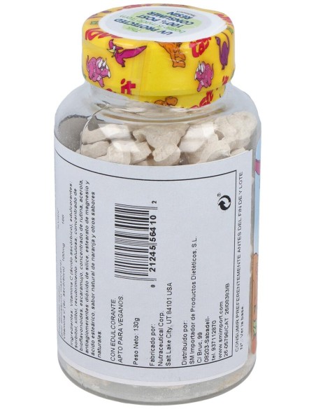 Vitamina C Rex 100 Dinosaurios Masticables Kal