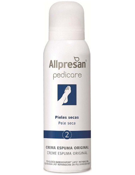 Allpresan Pedicare Crema En Espuma 2 Piel Seca/Sensible, 125 Ml