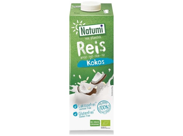 Bebida Vegetal De Arroz Y Coco 1Lt. Bio Sg Vegan