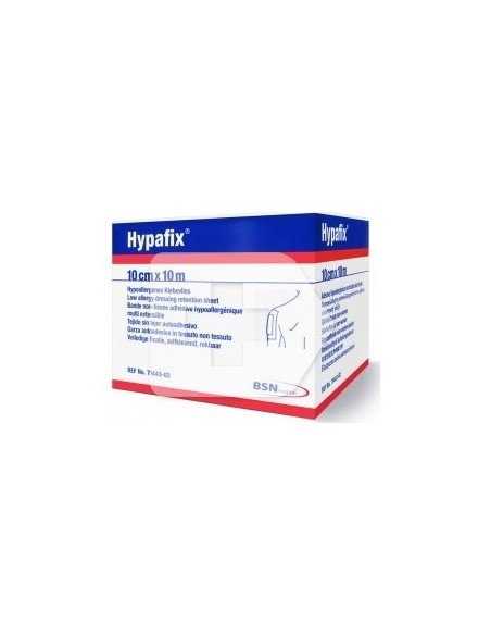 Hypafix Gasa Adhesiva 10 Cm X 10 M, 1 Ud