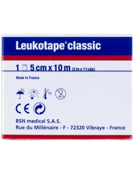 Leukotape Classic 5 Cm X 10 M, 1 Ud