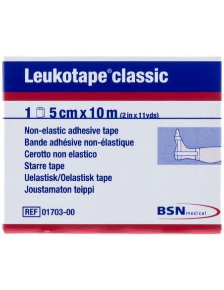 Leukotape Classic 5 Cm X 10 M, 1 Ud