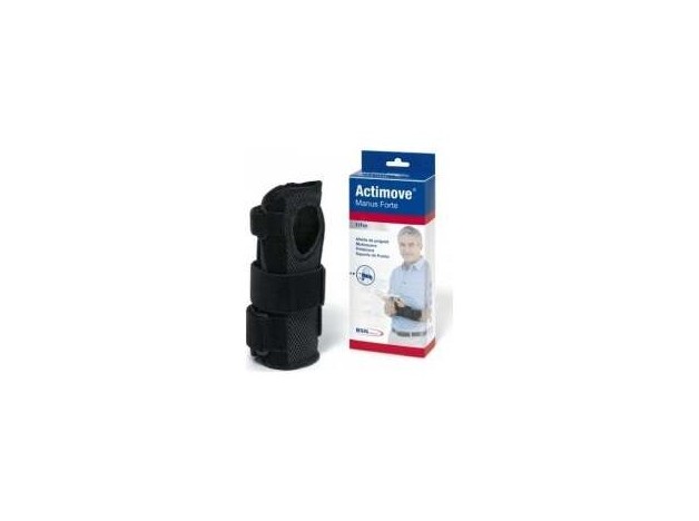 Actimove Manus Forte Negro Izquierda, Talla...