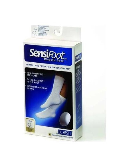 Sensifoot Calcetines Pie Diabético Compresión Normal Talla Xl, 2 Uds