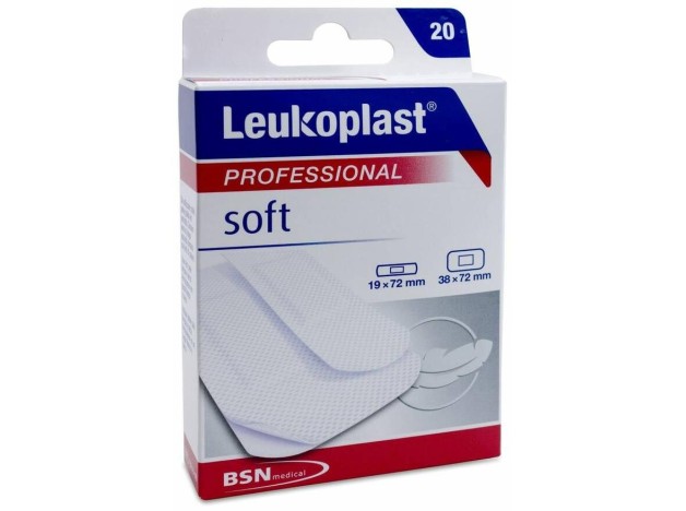 Leukoplast Soft Surtido, 20 Uds
