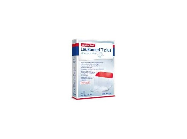 Leukomed T Plus Skin Sensitive 5X7_2Cm 5 Uds