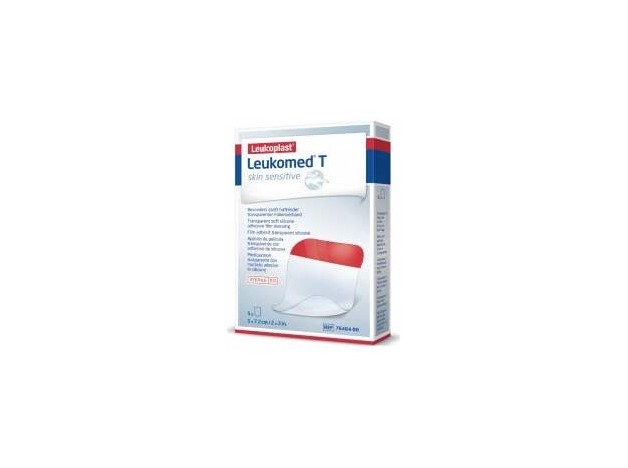 Leukomed T Plus Piel Sensible 5 X 7.2 Cm, 5...
