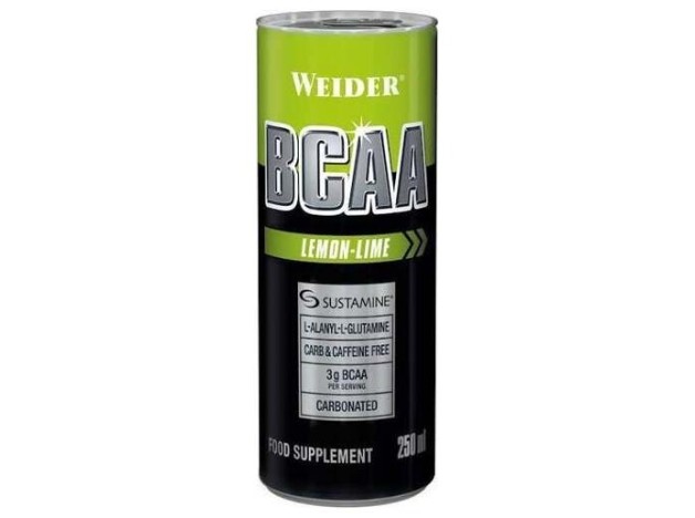 Weider Bcaa Drink Lima-Limon 250Ml.X24Ud.