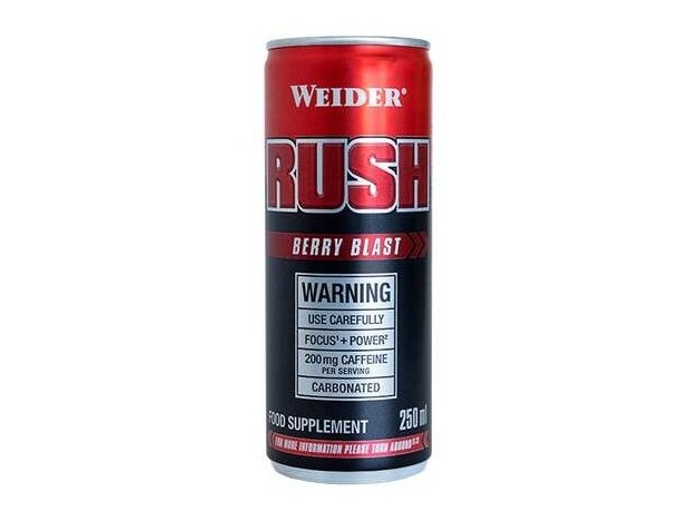 Weider Rush Bebida Berryblast 250Mlx24Uds.
