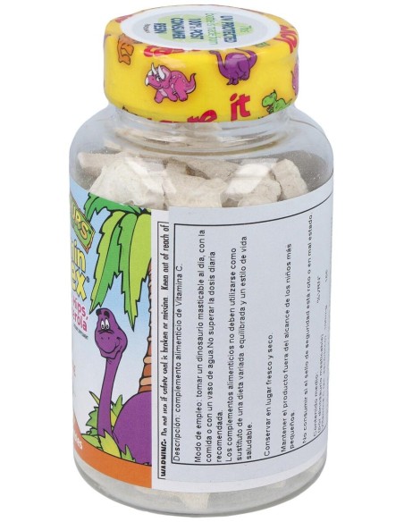 Vitamina C Rex 100 Dinosaurios Masticables Kal