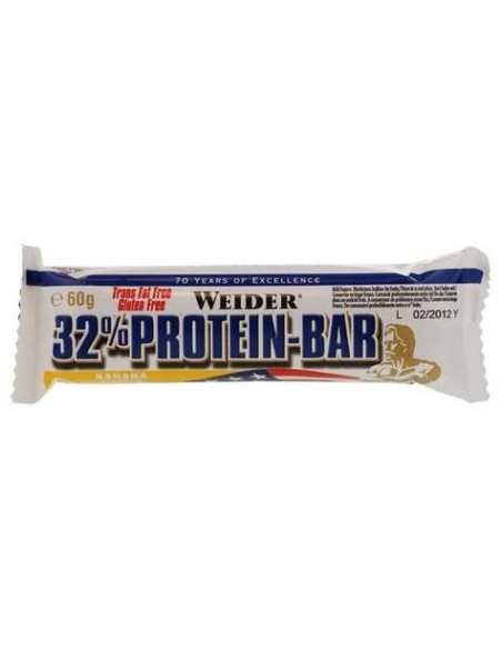 Weider Protein 32% Barrita Banana 12Ud.