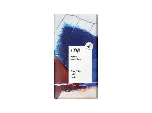 Vivani Chocolate Con Leche Bio 100G