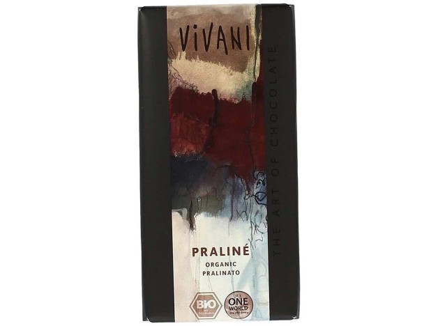 Vivani Praliné Barra De Chocolate Leche 100G