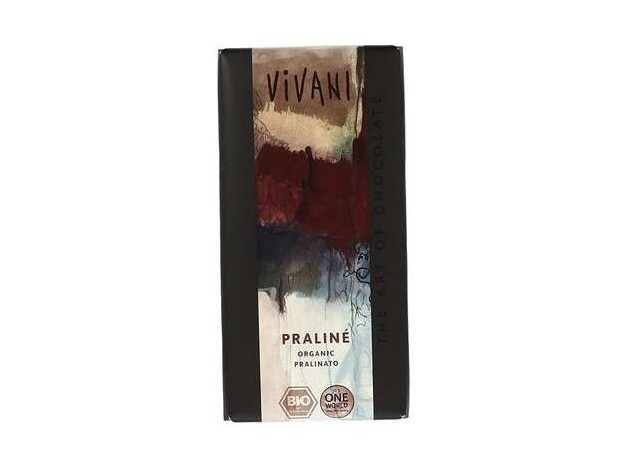 Vivani Praliné Barra De Chocolate Leche 100G