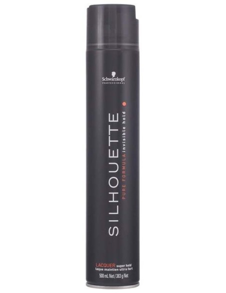 Schwarzkopf Prof.Laca Silhouette Super Hold Lacquer  500Ml