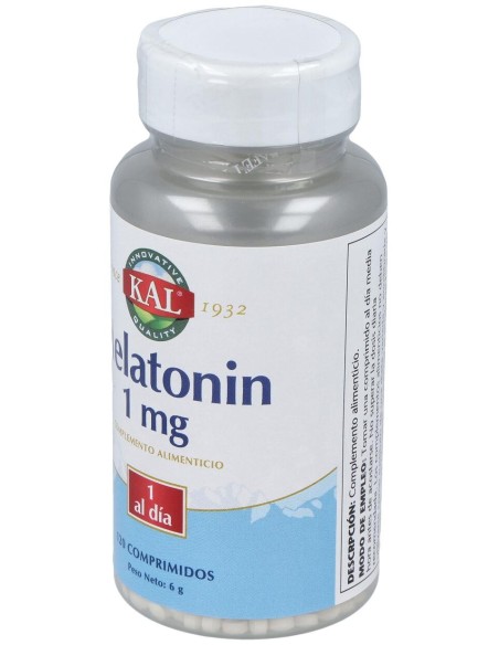 Melatonina 1Mg. 120Comp. Kal