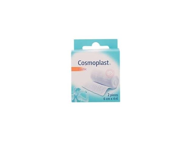 Cosmoplast Venda Elástica 6X4 Cm 2 U
