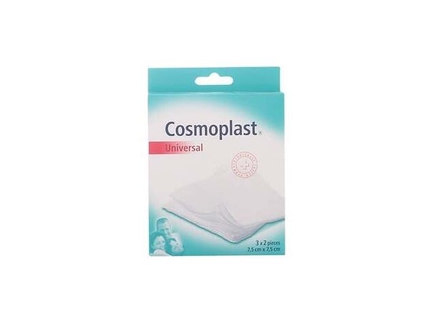 Cosmoplast Gasas Esterilizadas 7_5X7_5Cm 5Uds