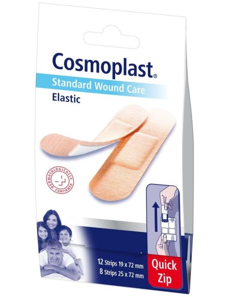 Cosmoplast Apositos Elasticos Quick Zip 20Uds