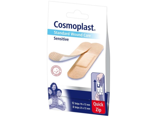 Cosmoplast Apositos Sensitive Quick Zip 20Uds