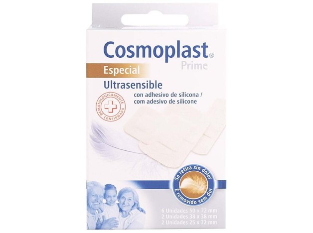 Cosmoplast Ultrasensible Tiritas Sin Dolor 10 Pz