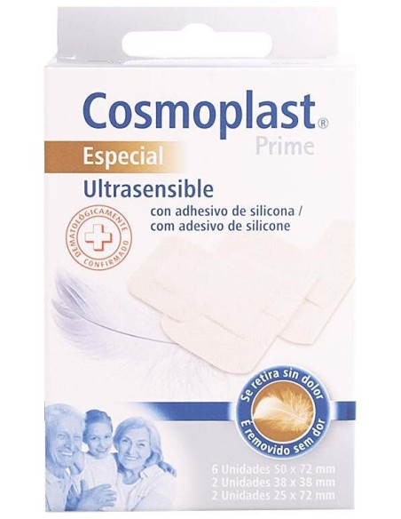 Cosmoplast Ultrasensible Tiritas Sin Dolor 10 Pz
