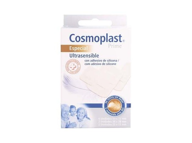 Cosmoplast Ultrasensible Tiritas Sin Dolor 10 Pz