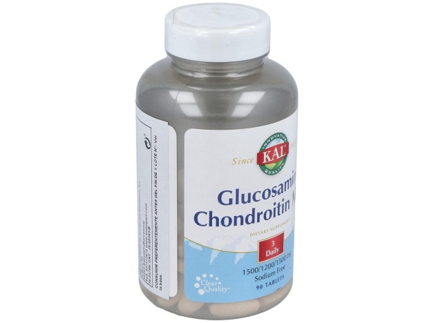Kal Glucosamina/Condroitina/Msm 90 Comp