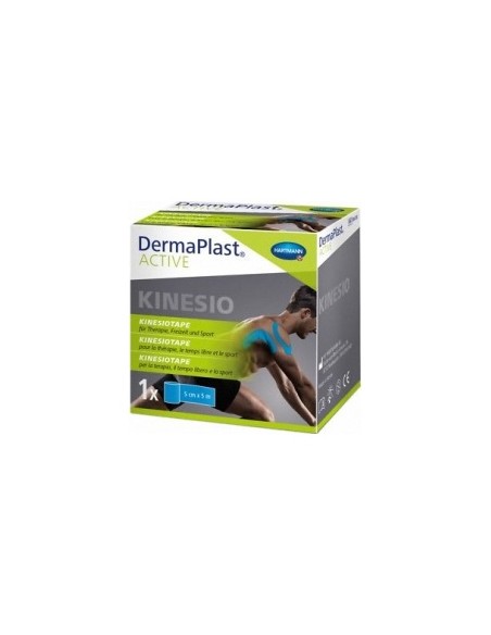 Dermaplast Active Cinta Kinesiológica Magenta 5 M, 1 Ud