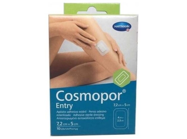 Cosmopor Entry Apósito Estéril 10 X 6 Cm, 10 Uds