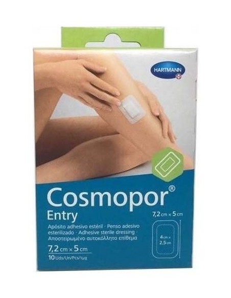 Cosmopor Entry Apósito Estéril 10 X 6 Cm, 10 Uds