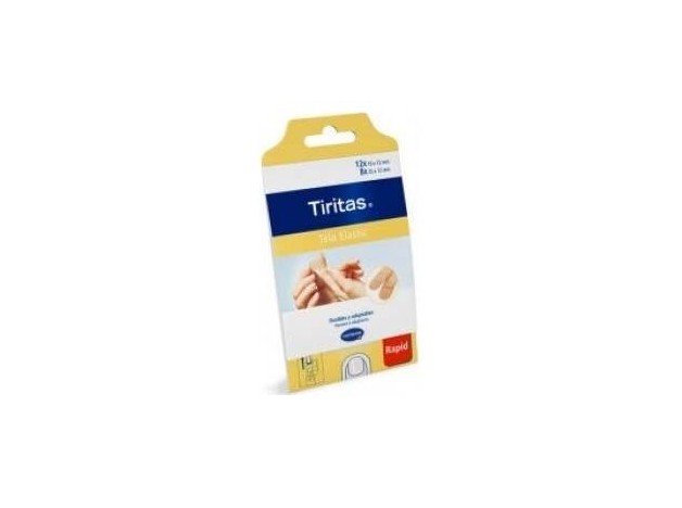 Tiritas Elastic Rapid Apósito Adhesivo Textil,...