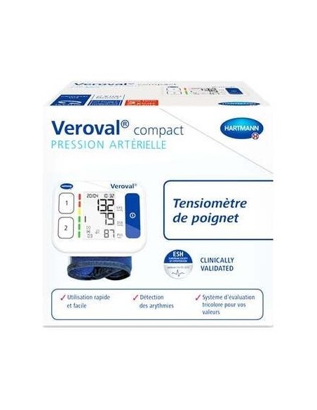 Hartmann Veroval Compact Tensiomètre Poignet