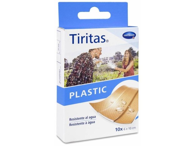 Tiritas Plastic Recortables 10Cm X 6Cm, 10 Uds