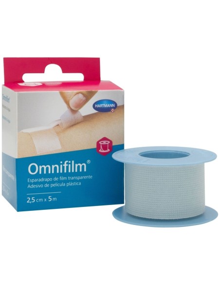 Hartmann Omnifilm Film Esparadrapo Transparente 5 M, 1 Ud