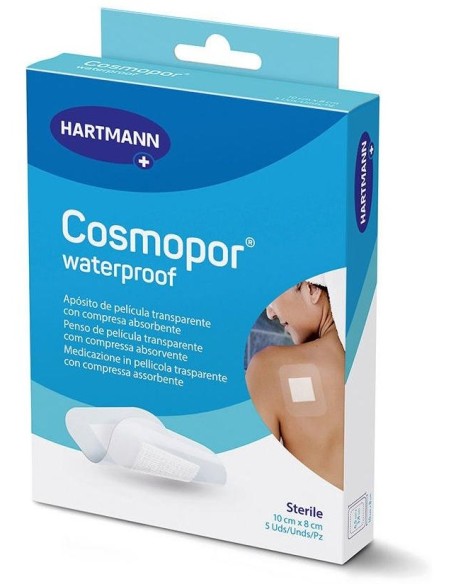 Hartmann Cosmopor Waterproof Apósito 10X8Cm 5Uds